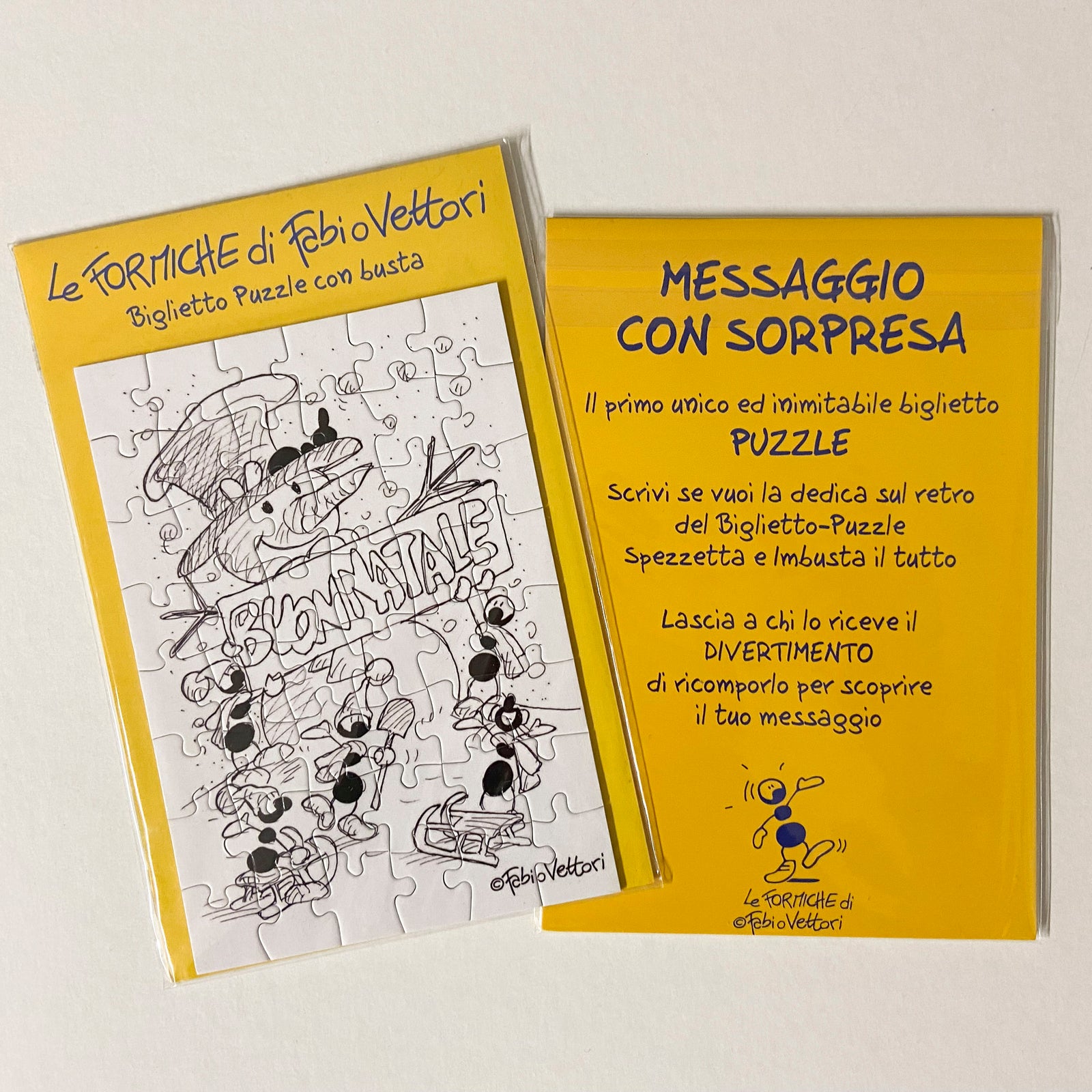 Christmas Puzzle Card AF08