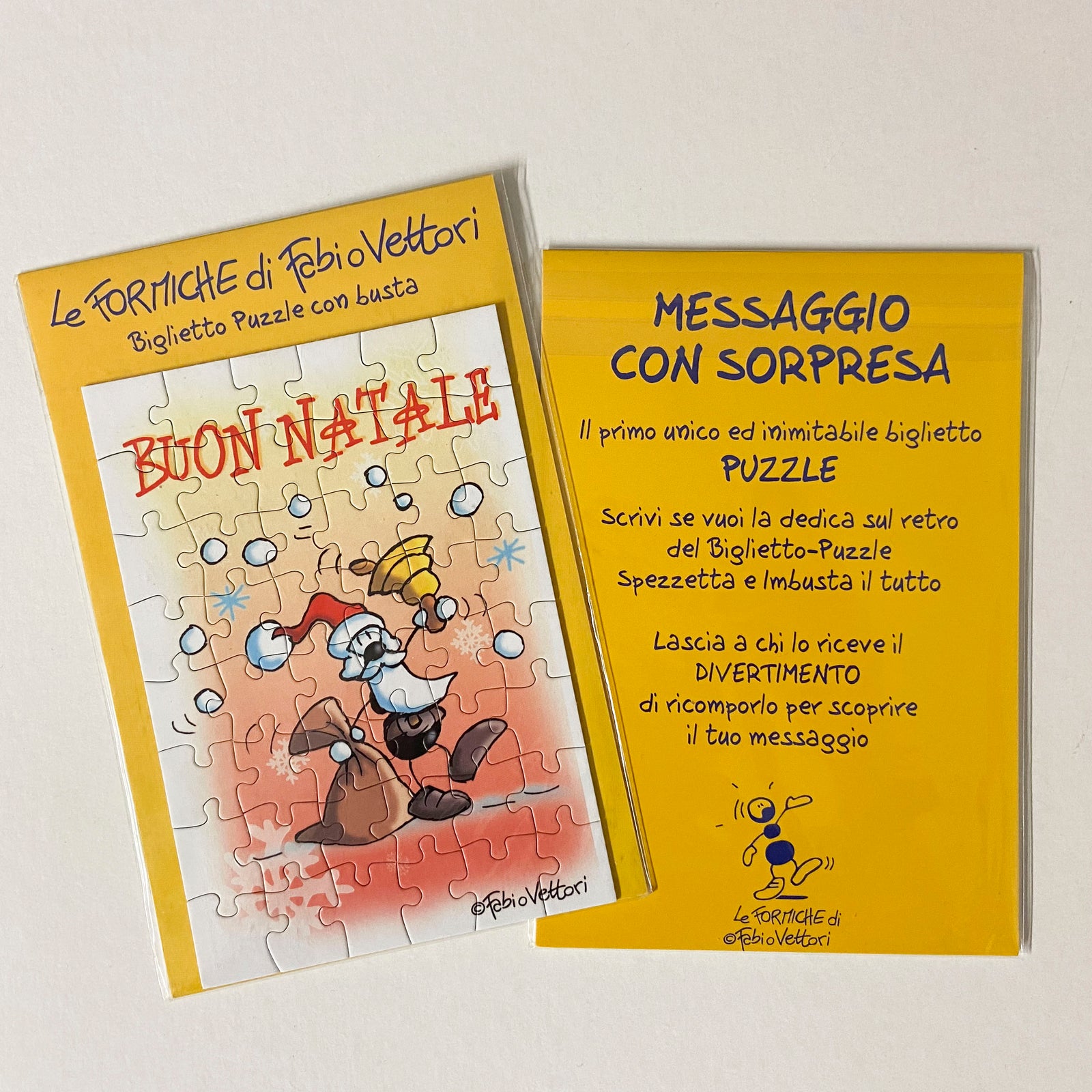 Christmas Puzzle Ticket AF09