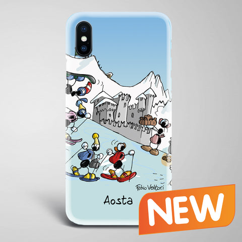 Cover artistica per Smartphone soggetto "Aosta"