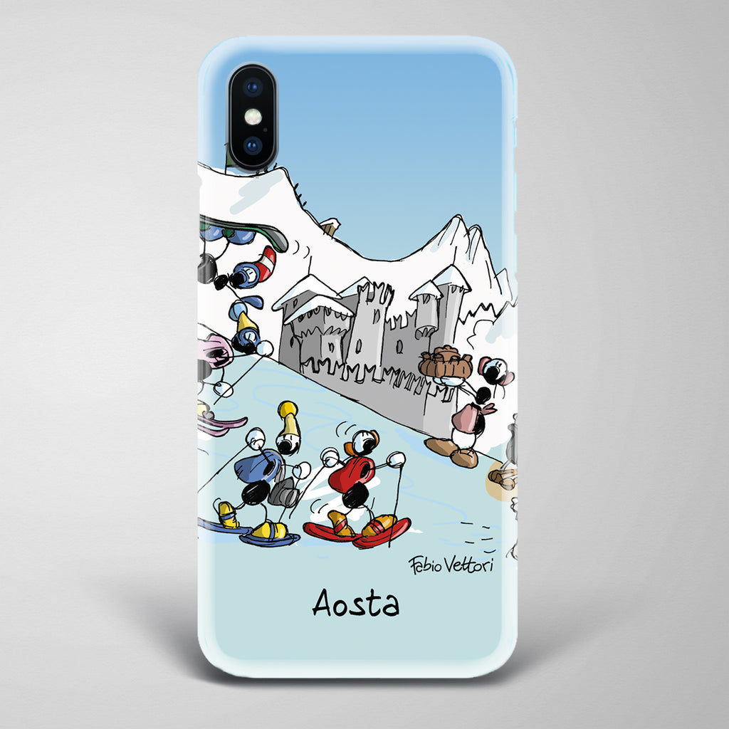 Cover artistica per Smartphone soggetto "Aosta"