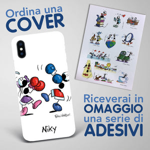 Cover artistica per Smartphone Personalizzata Boxe