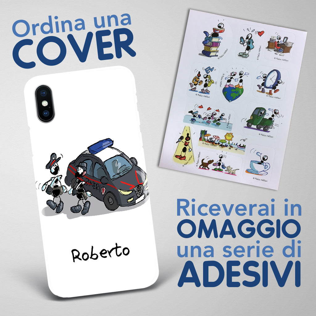 Cover artistica per Smartphone Personalizzata Carabiniere