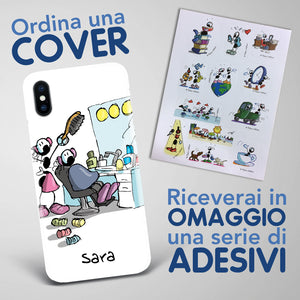 Artistic Hairdresser Personalized Smartphone Cover