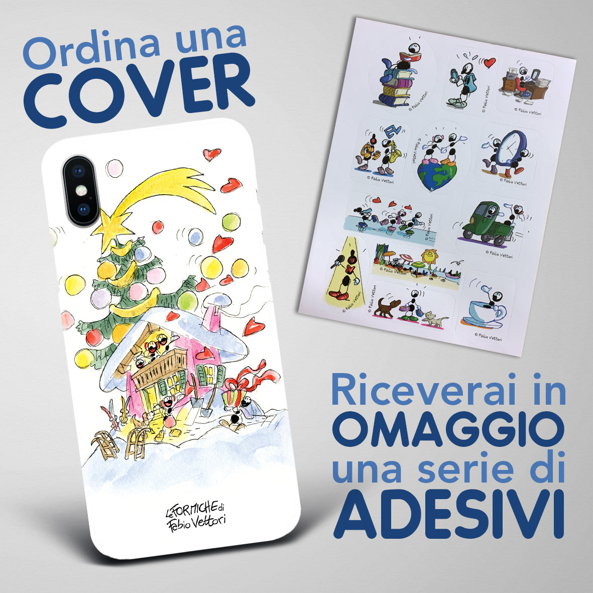 Artistic cover for Smartphone subject "Christmas"