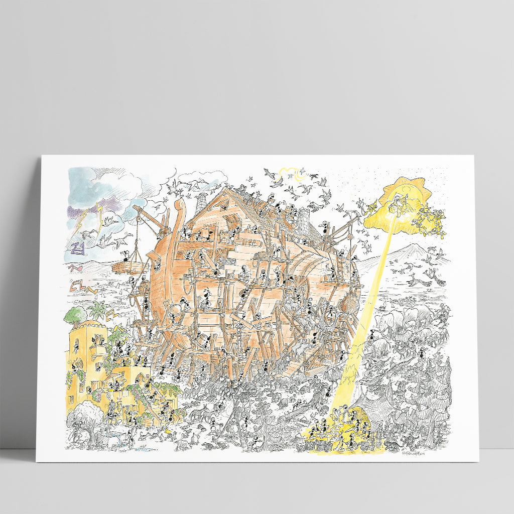Poster "Arca di Noè" 50x70cm