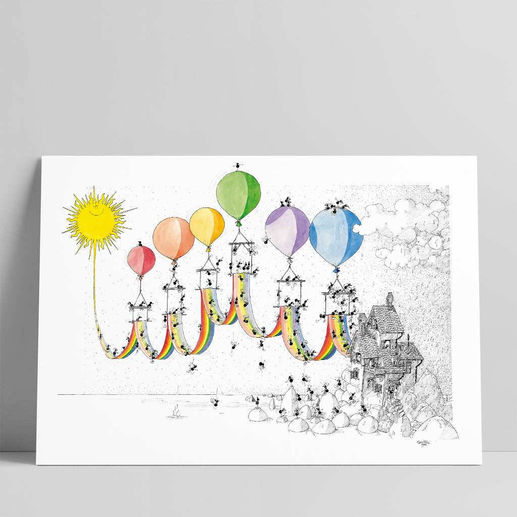 Poster "Arcobaleno" 50x70cm