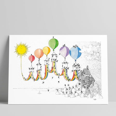 Poster "Arcobaleno" 50x70cm