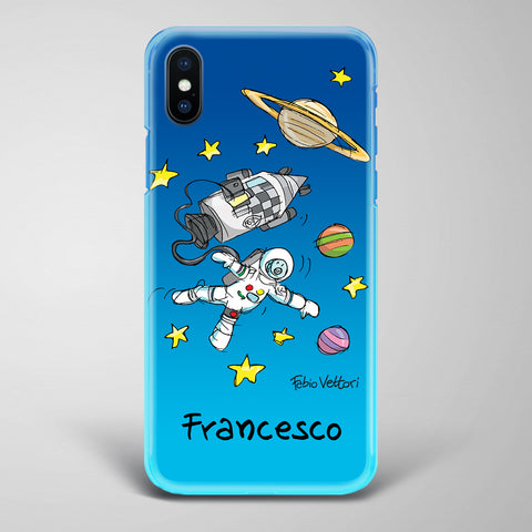 Cover artistica per Smartphone Personalizzata Astronauta