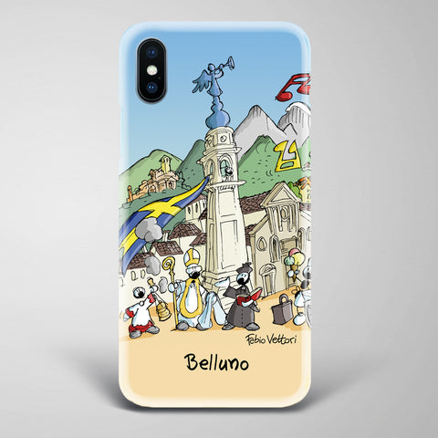 Cover artistica per Smartphone soggetto "Belluno"