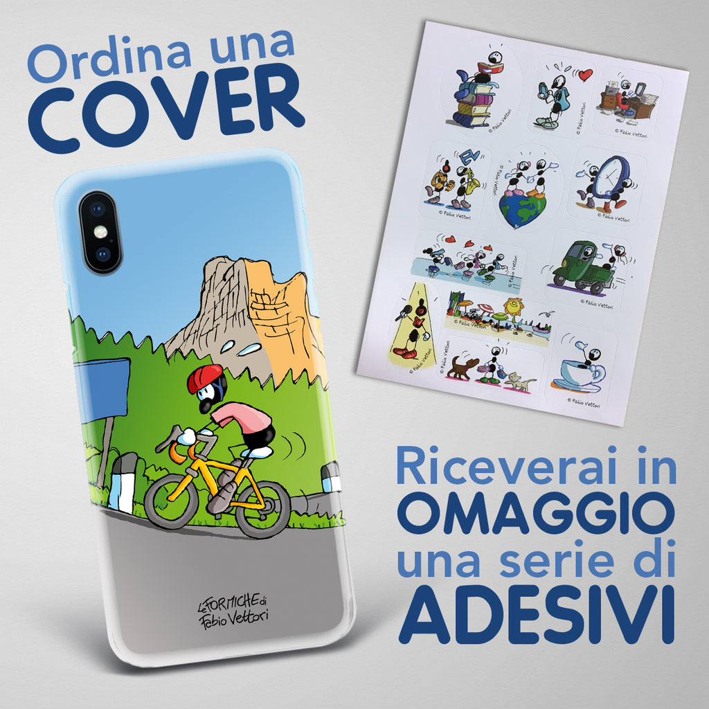 Cover artistica per Smartphone soggetto "Ciclismo"
