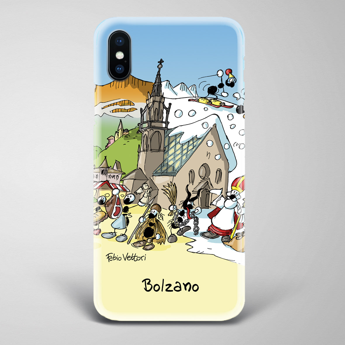 Artistic cover for Smartphone subject "Bolzano"