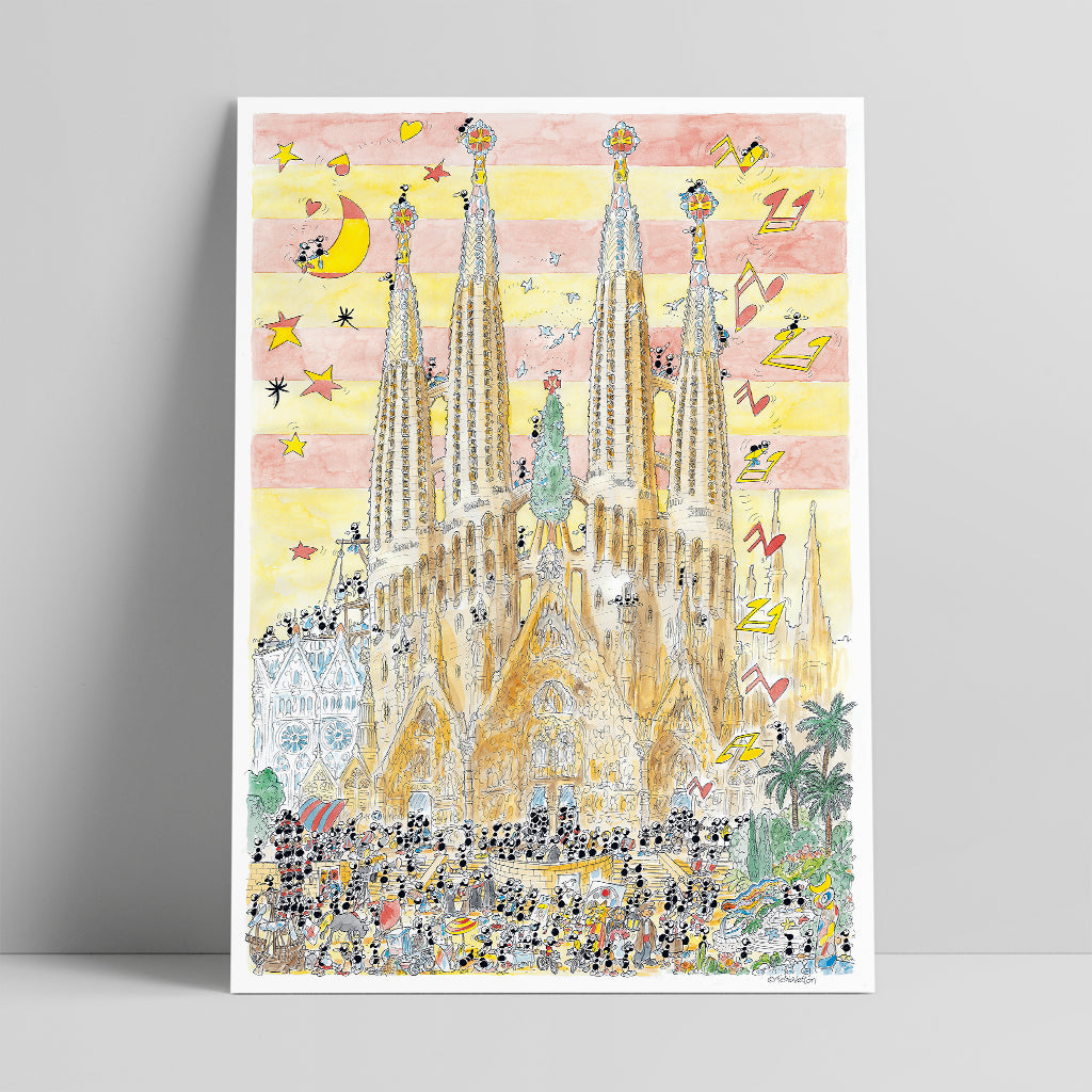 Poster "Barcellona" 50x70cm