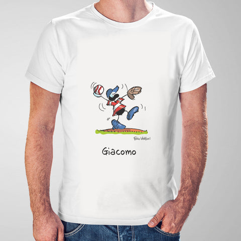 T-Shirt Personalizzata "Baseball"
