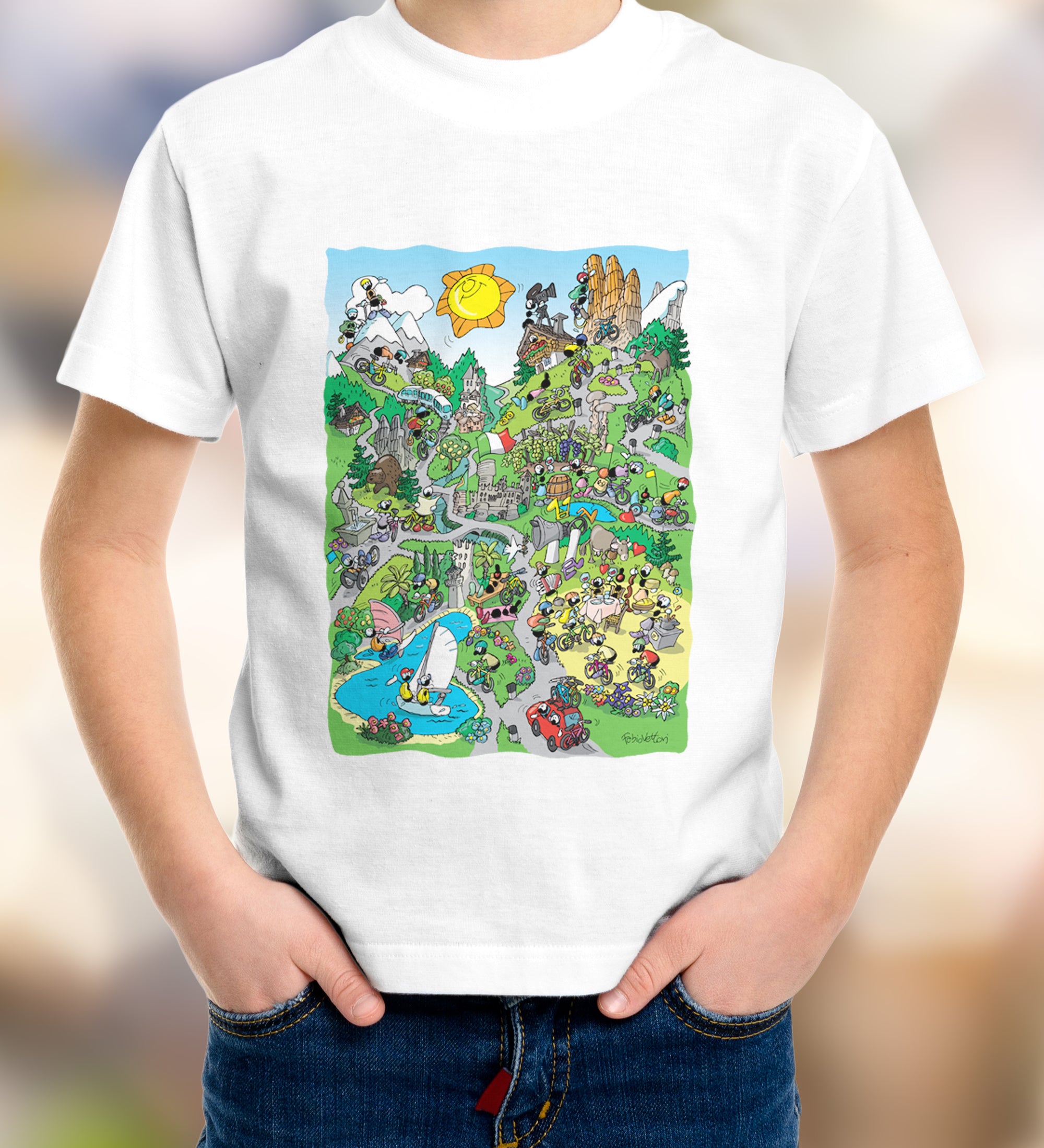 "Bicycle" T-shirt