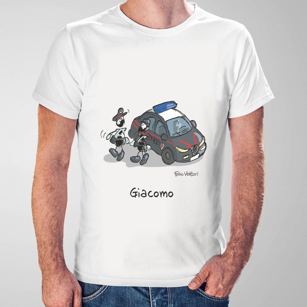 Personalized "Carabiniere" T-Shirt