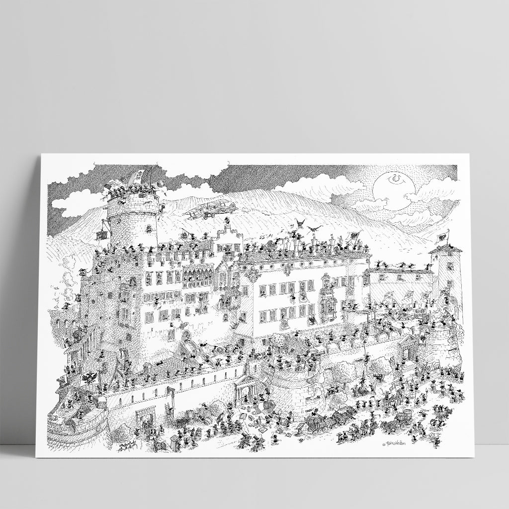 Poster "Castle" 50x70cm