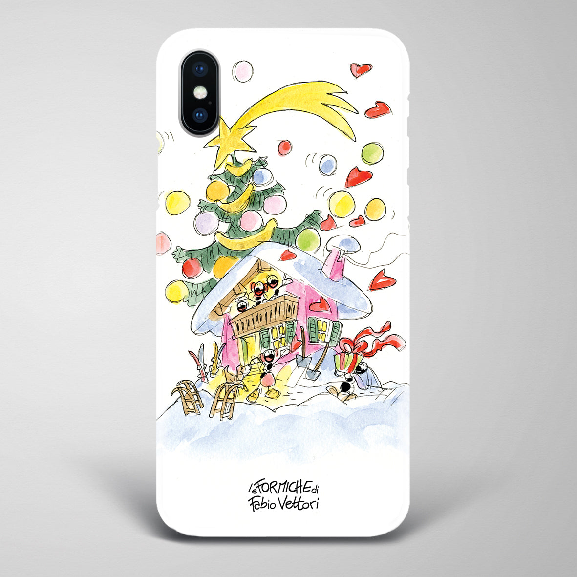 Artistic cover for Smartphone subject "Christmas"