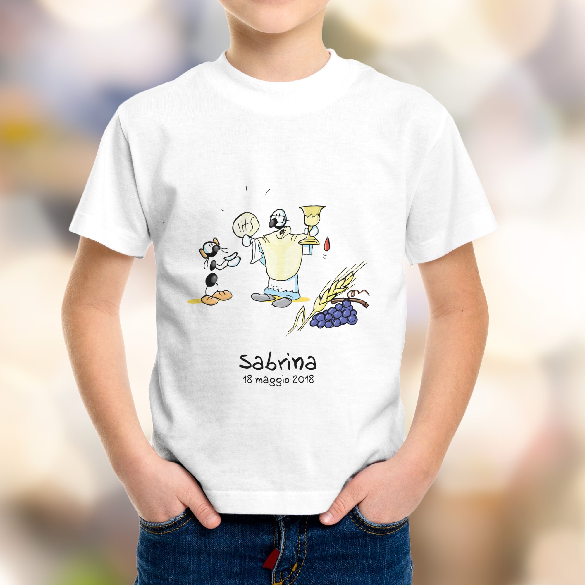 T-Shirt Personalizzata "Comunione"