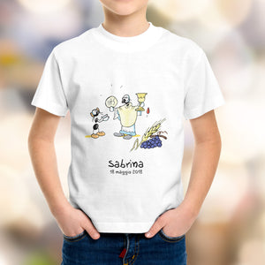 T-Shirt Personalizzata "Comunione"