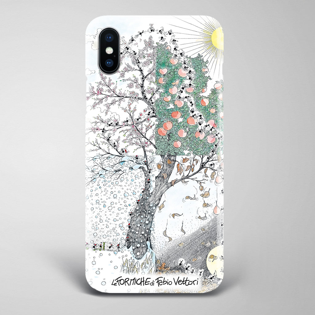Cover artistica per Smartphone soggetto "4 stagioni"