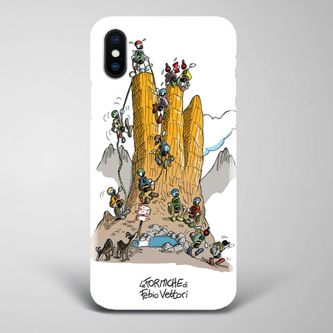 Cover artistica per Smartphone soggetto "Arrampicata"