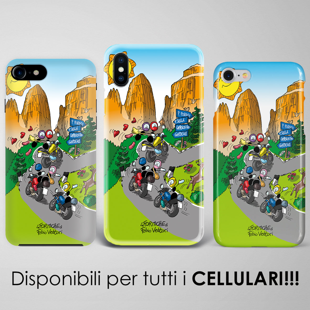 Artistic cover for Smartphone subject "Only for Bikers"