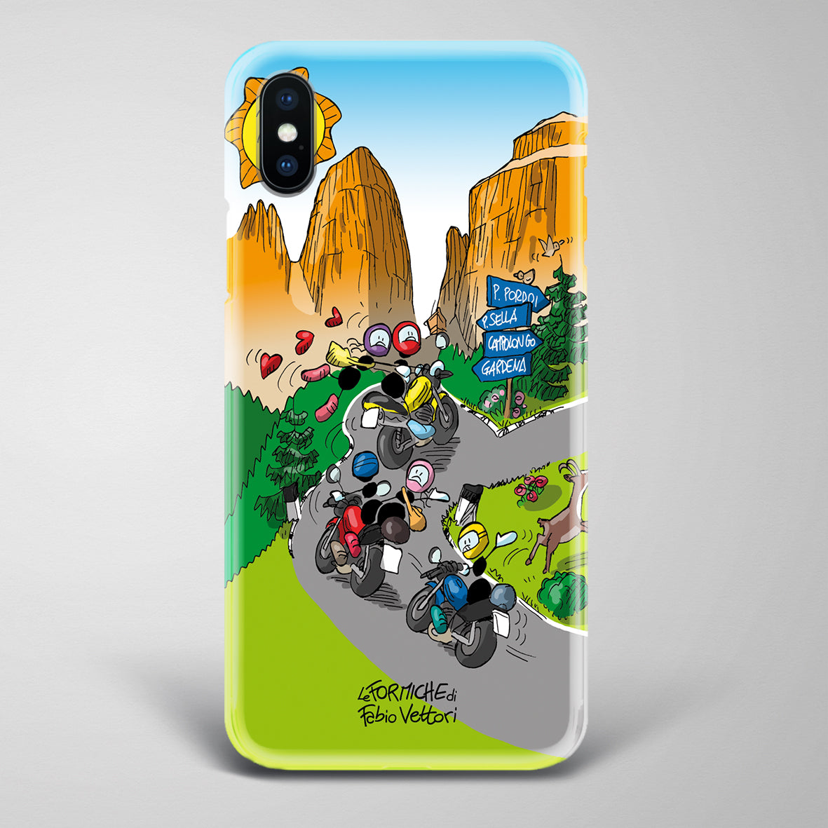 Artistic cover for Smartphone subject "Only for Bikers"