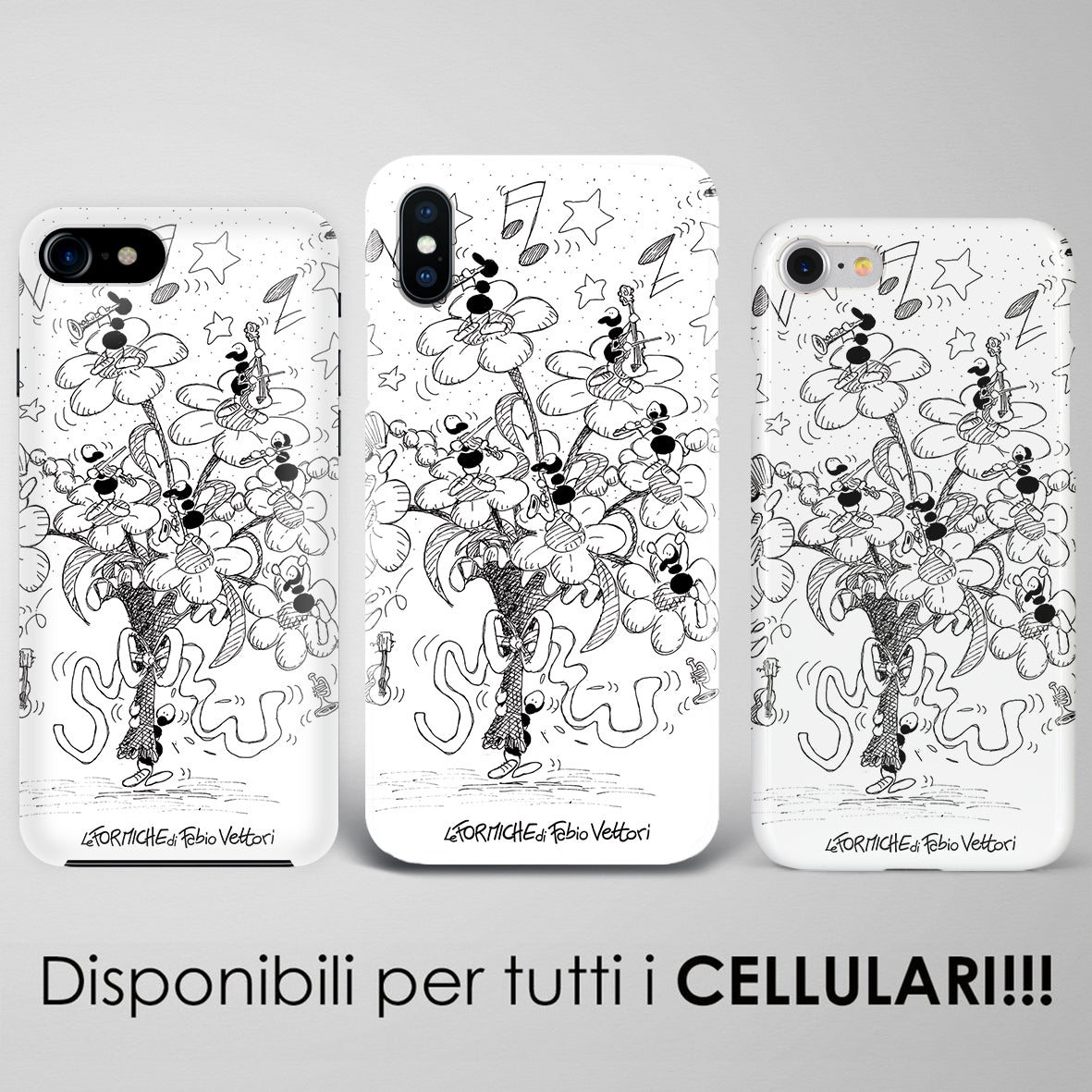 Artistic cover for Smartphone subject "Bunch of Flowers"