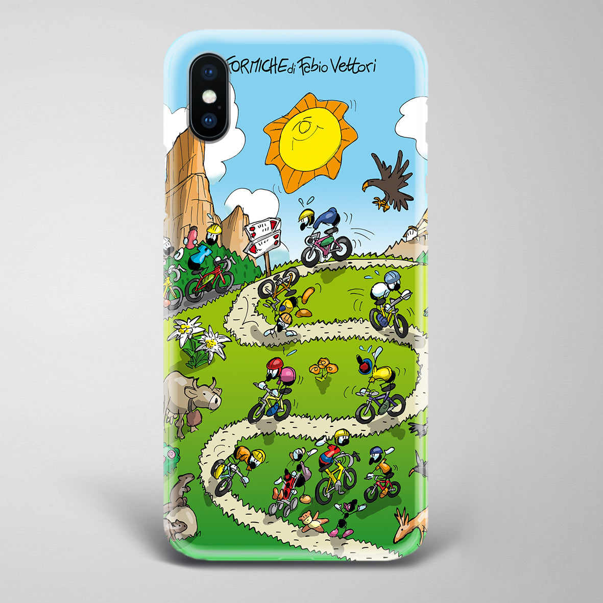 Artistic cover for Smartphone subject "Mountain Bike"