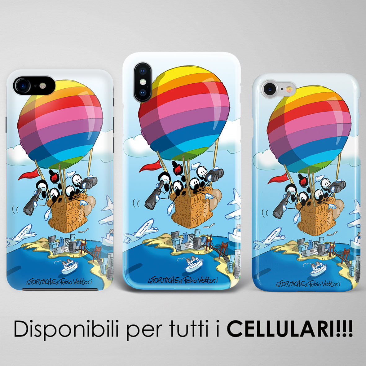 Artistic cover for Smartphone subject "Balloon"