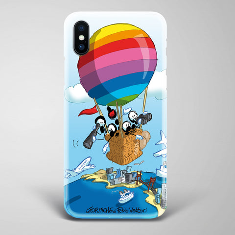 Cover artistica per Smartphone soggetto "Mongolfiera"