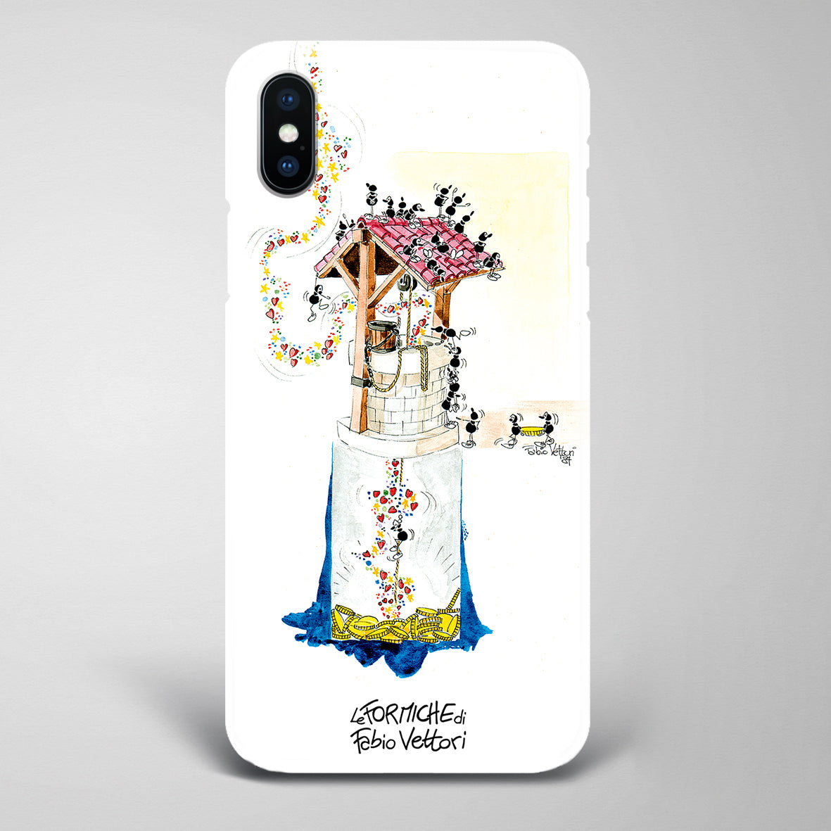 Artistic cover for Smartphone subject "Wishing Well"