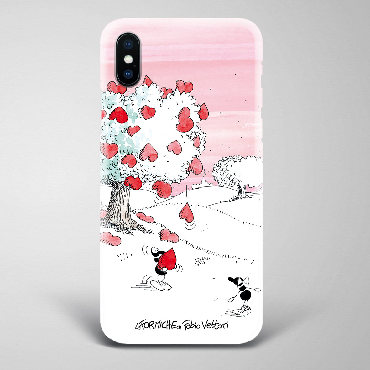 Artistic cover for Smartphone subject "Hearts"