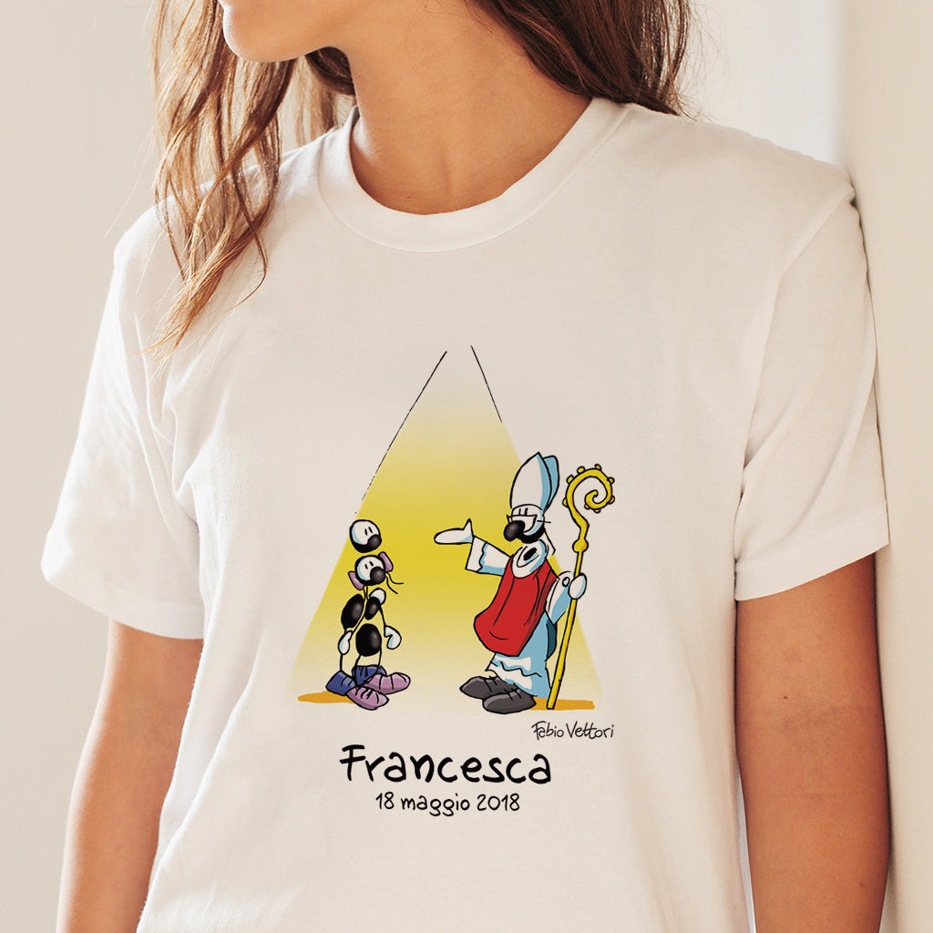 T-Shirt Personalizzata "Cresima (Femmina)"