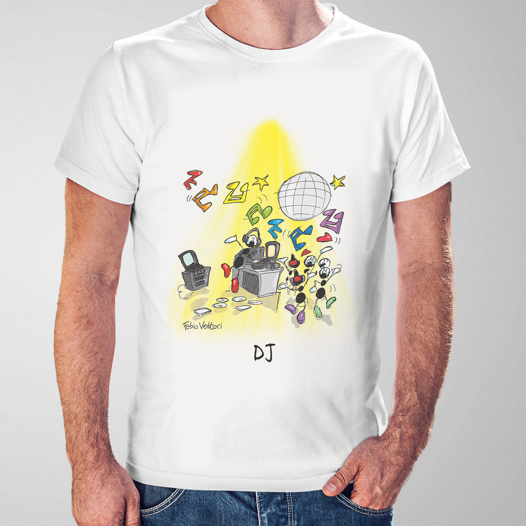 T-Shirt Personalizzata "DJ"