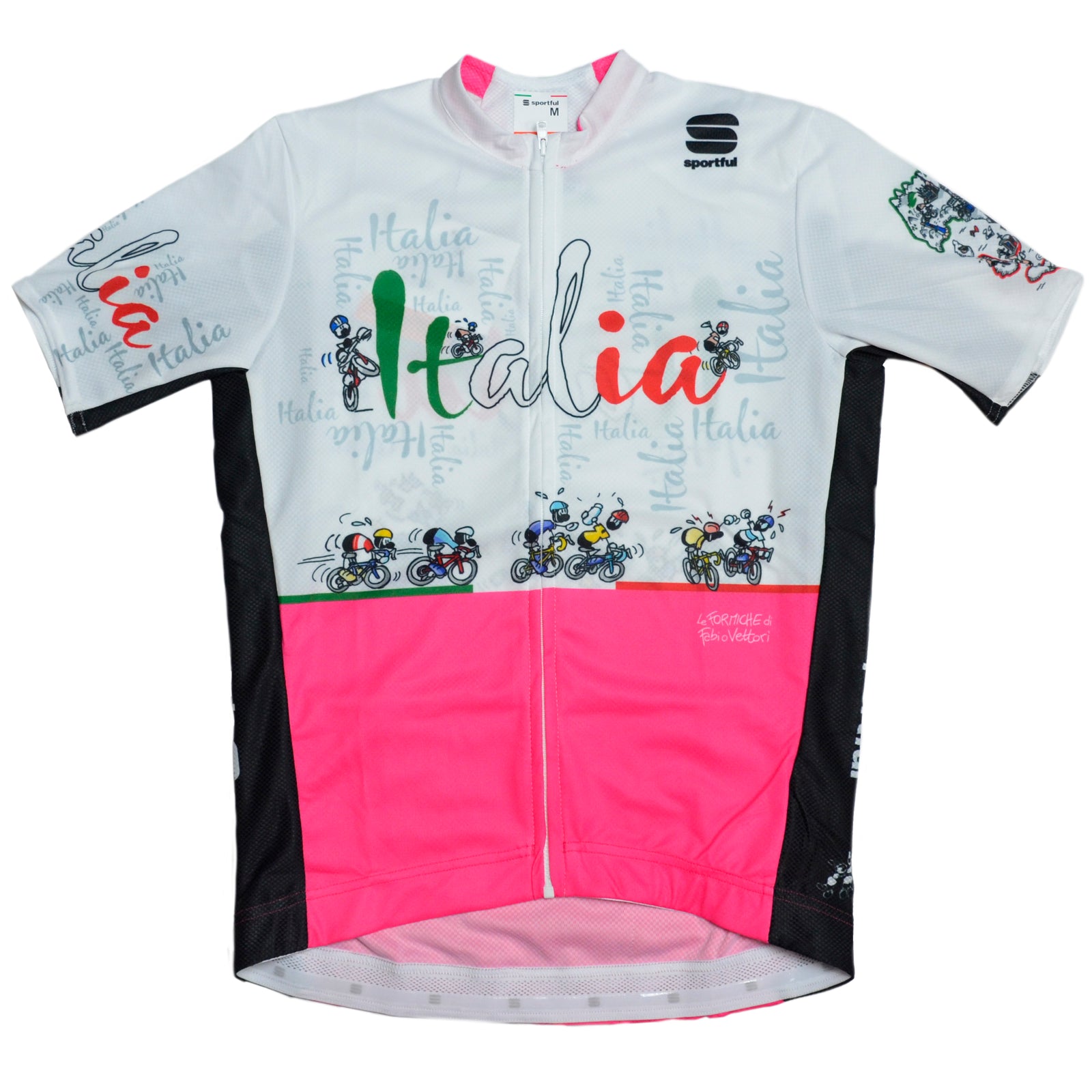 Maglia tecnica da ciclismo Donna adulto Completo Rosa