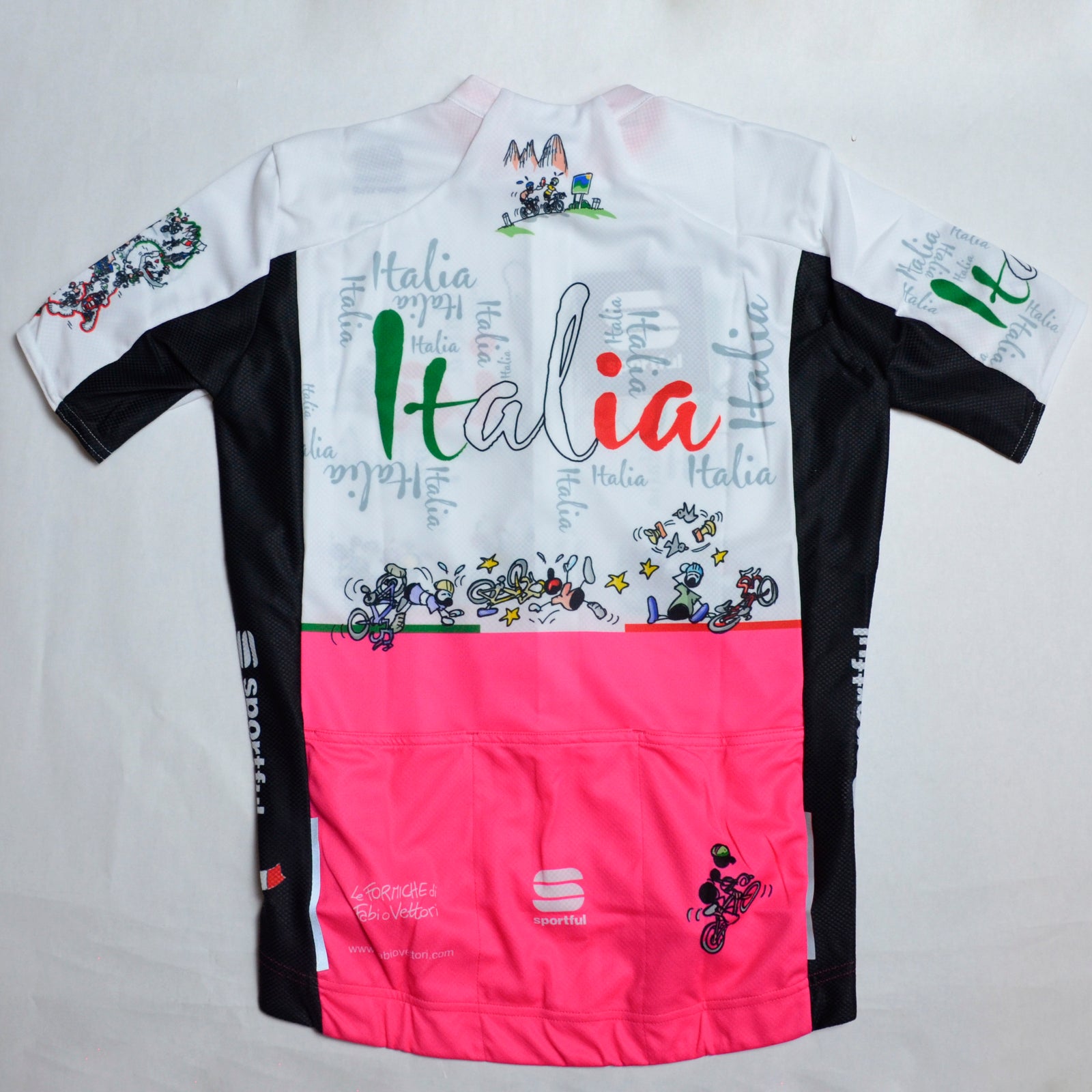 Maglia tecnica da ciclismo Donna adulto Completo Rosa