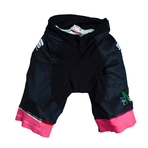 Pantalone tecnico da ciclismo adulto Donna Completo Rosa