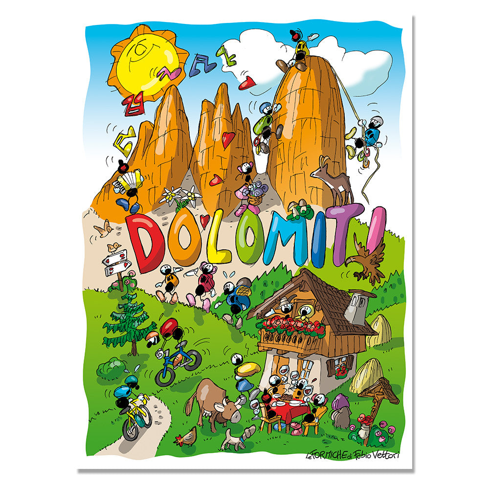 Puzzle bambino 96 pz. "Dolomiti"