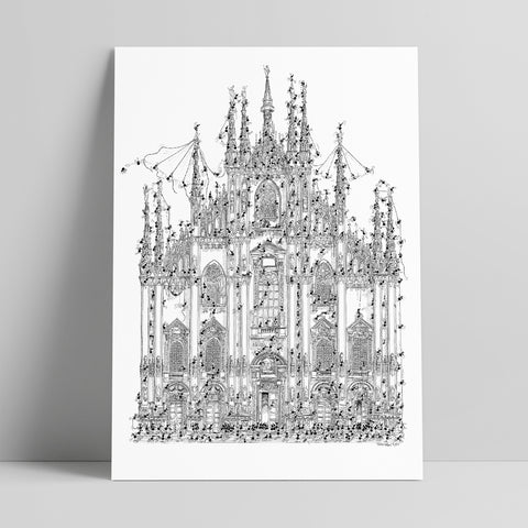 Poster "Duomo di Milano" 50x70cm