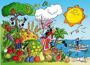 Puzzle bambino 96 pz. "Estate"