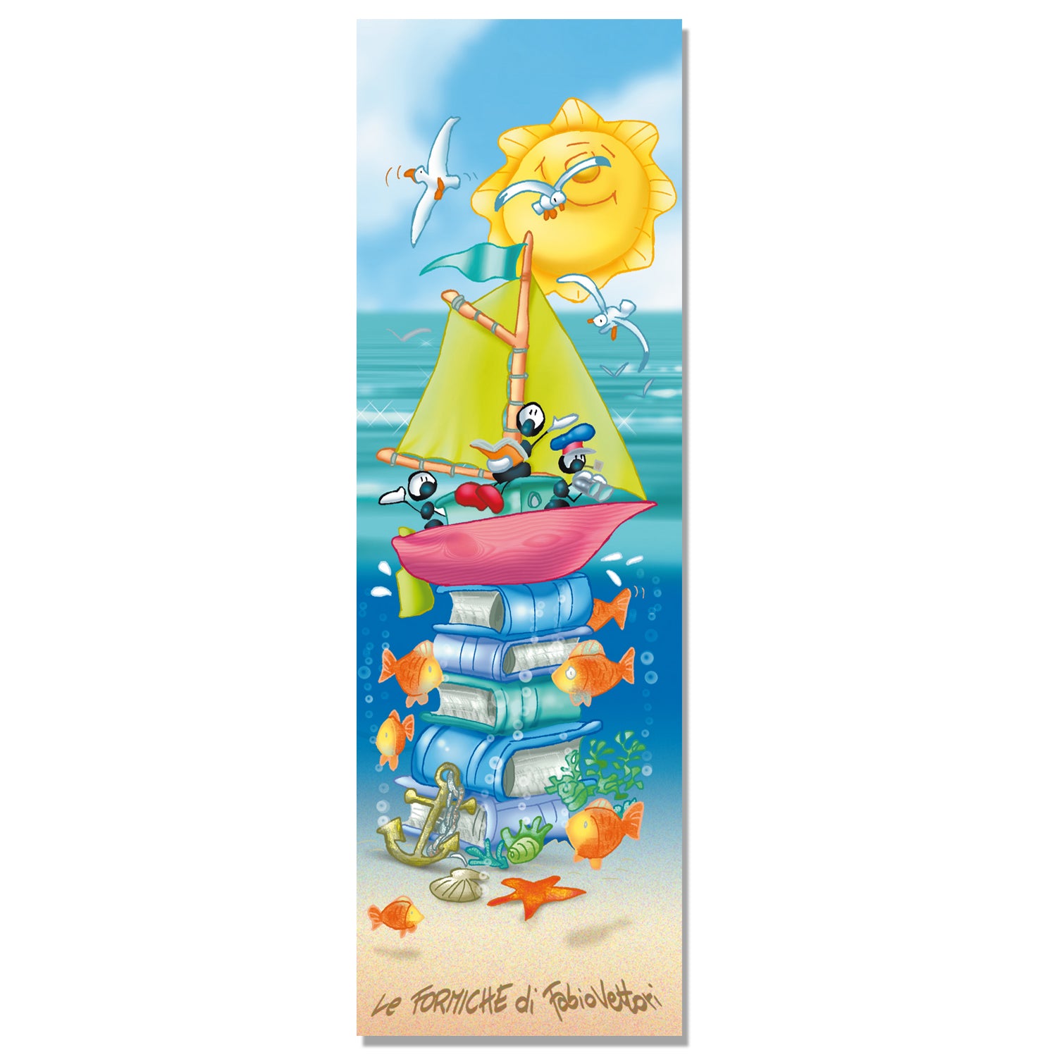 Paper bookmark FV01-03