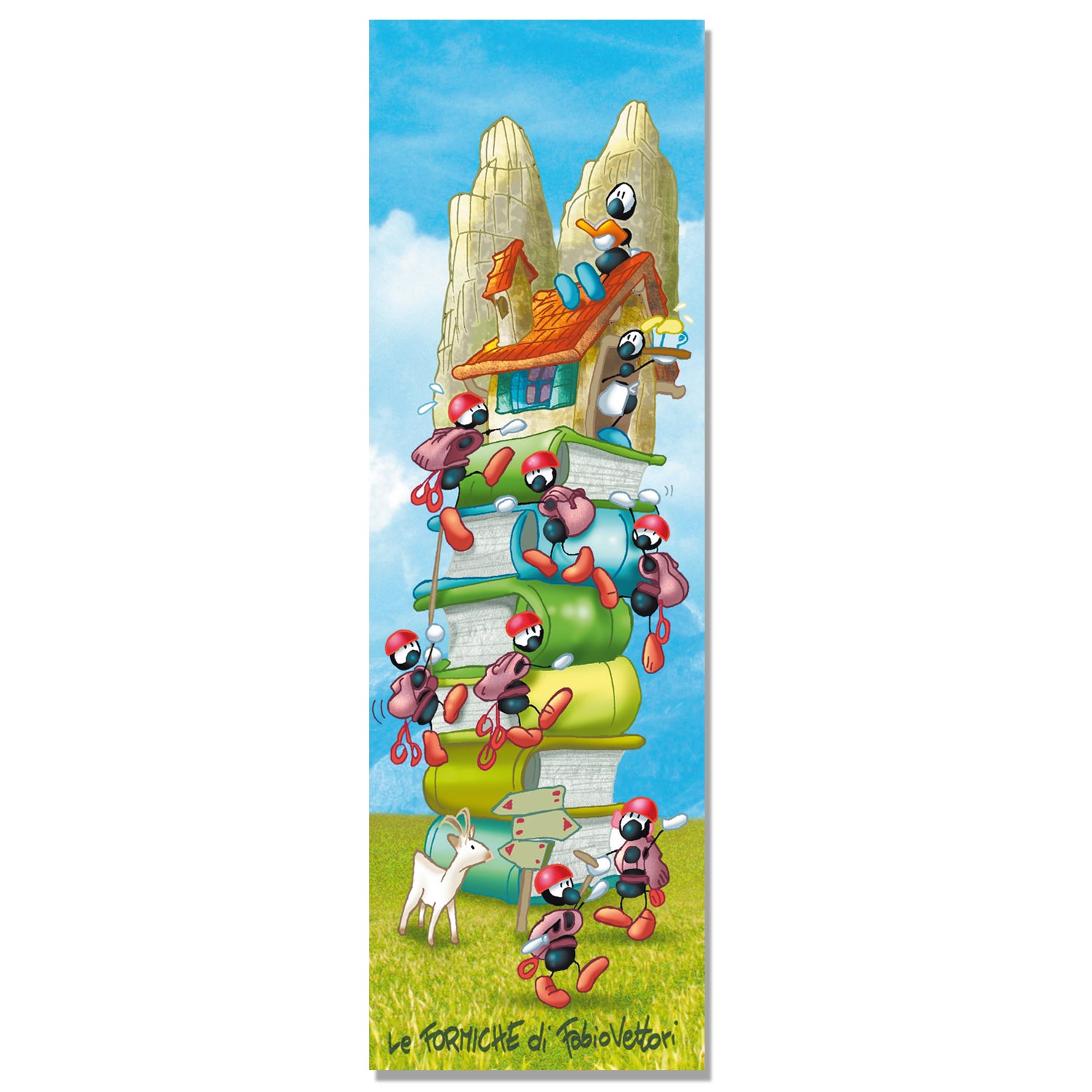 Paper bookmark FV01-04