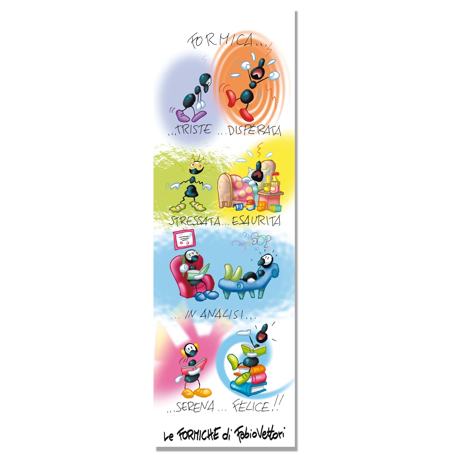 Paper bookmark FV01-08