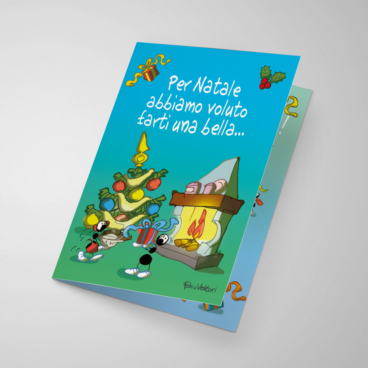 Christmas laminated card (FV05-08)