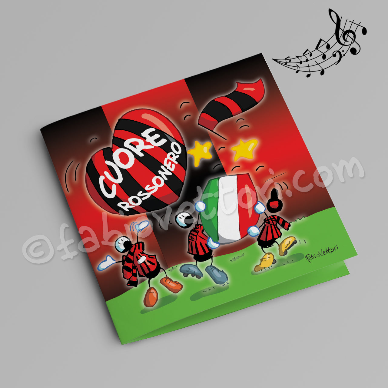 Rossonero musical ticket (FV07-19) 