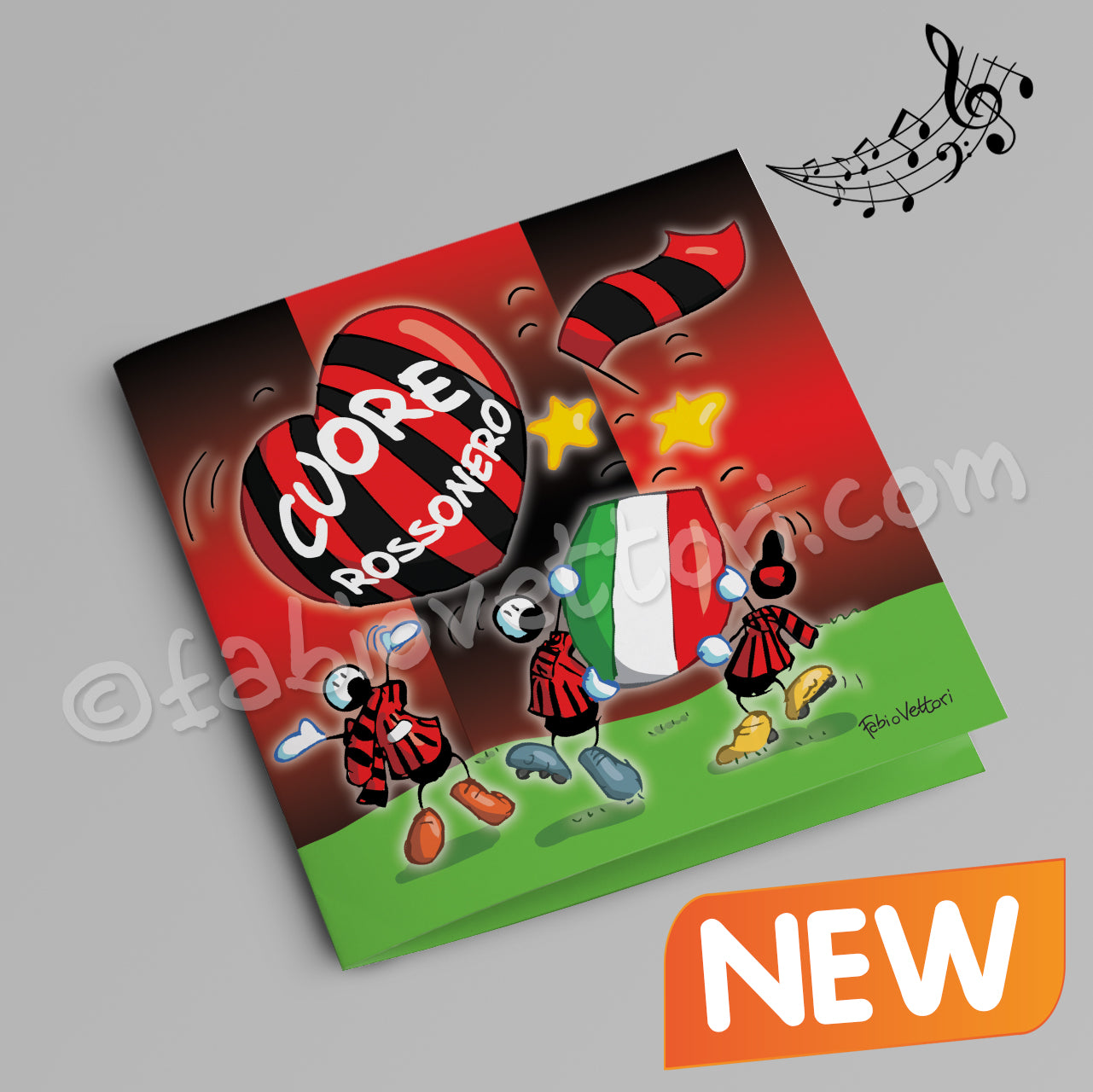 Rossonero musical ticket (FV07-19) 