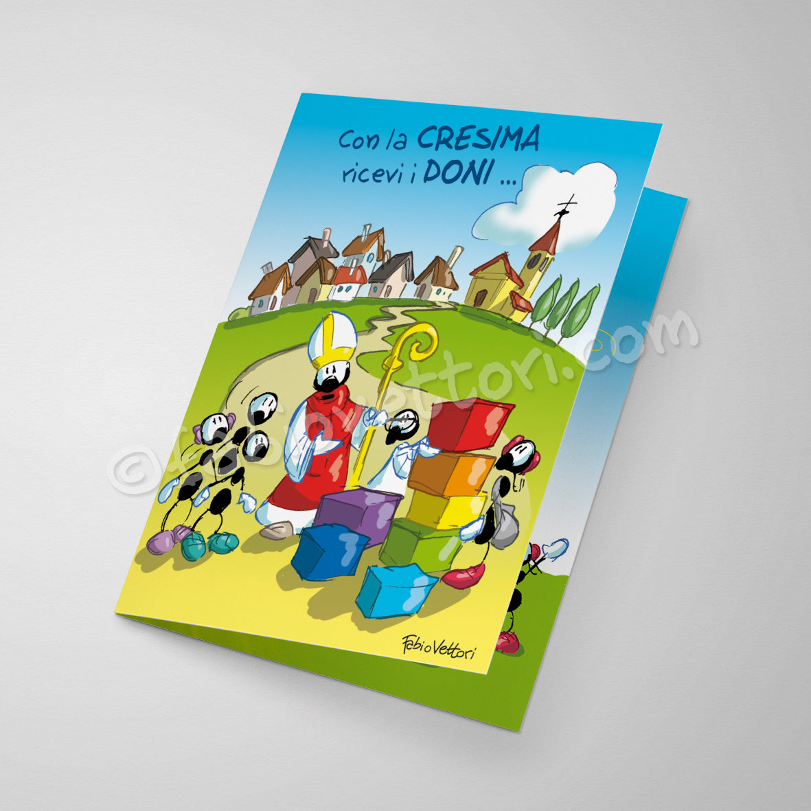 Confirmation laminated card (FV10-160)