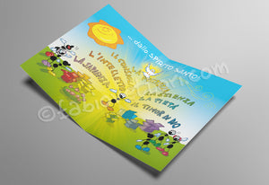 Biglietto laminato Cresima (FV10-160)
