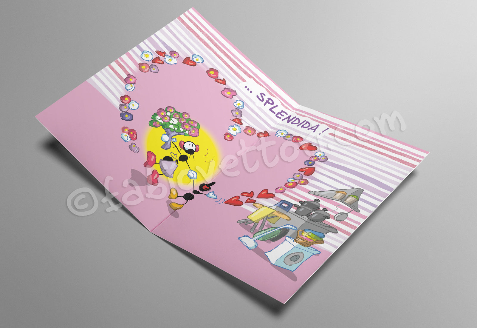 Foil card Mum (FV10-172)